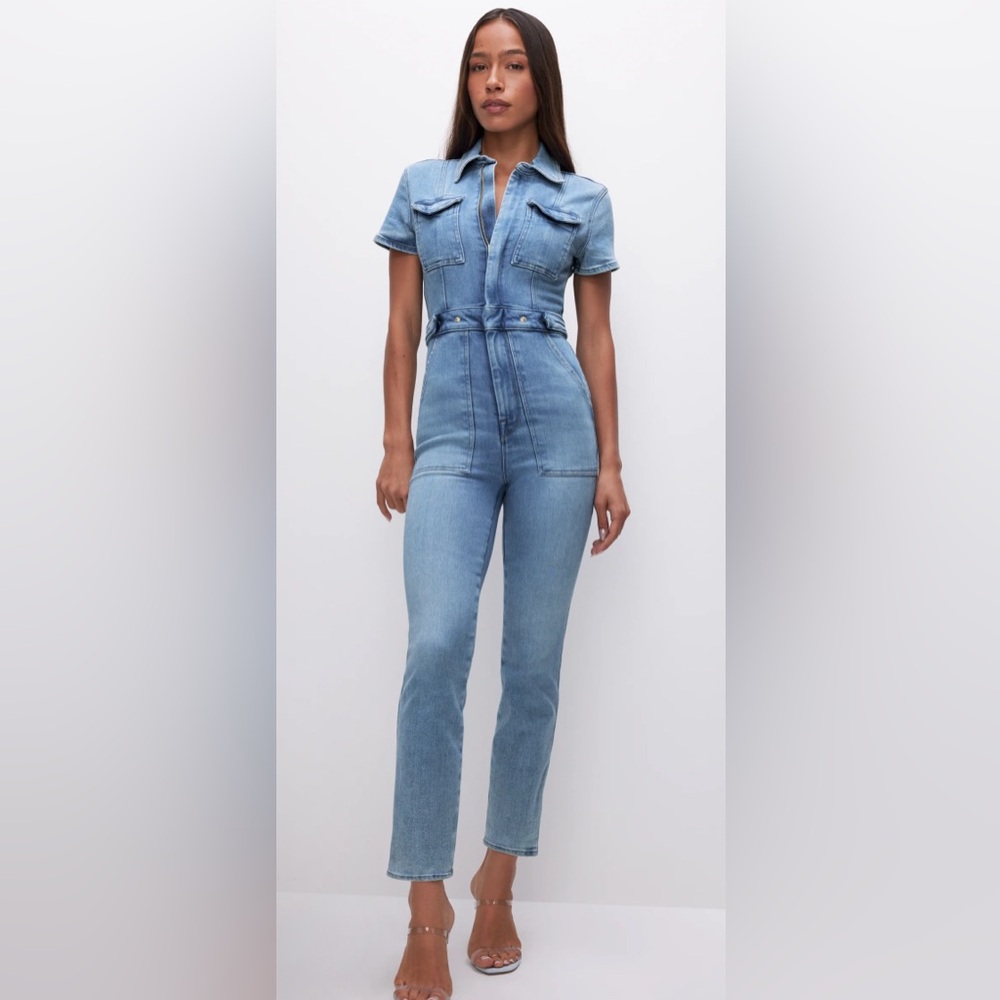 Good American Fit for Success Jumpsuit XS NWT